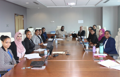 The Criminal Justice Unit meets with Sergeant Alexander & Mr. Zaheer Ali of the TTPS to discuss areas of hard crime reform.