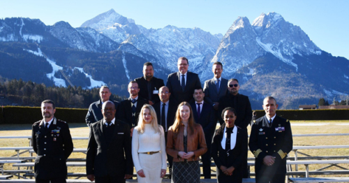 Member of the Criminal Justice Team participating in a Countering Transnational Organized Crime Training Program in Germany 